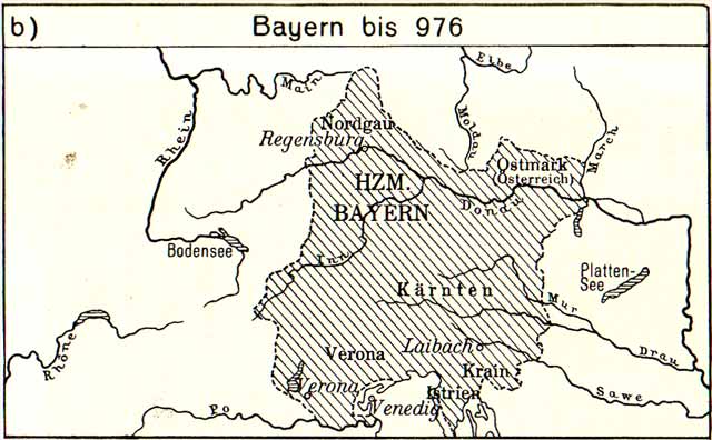 Bajuwaren-Siedlungsgebiet